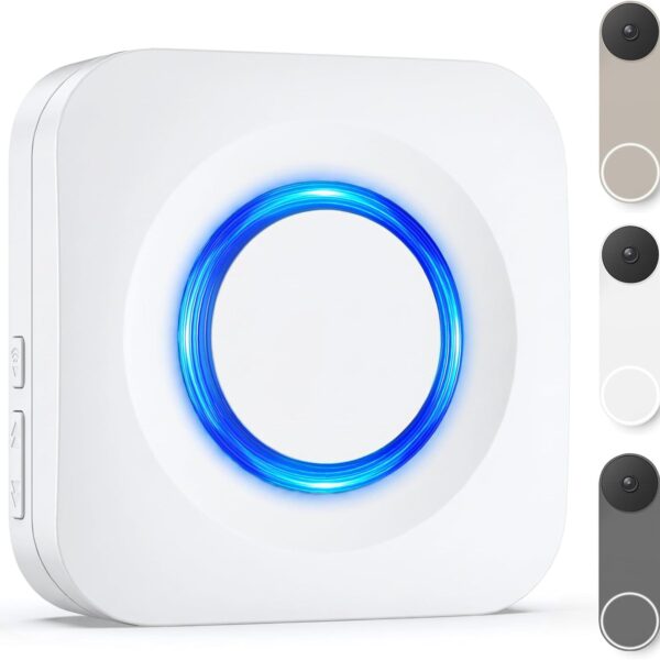 WiFi Doorbell Chime Compatible with Smart Video Doorbells