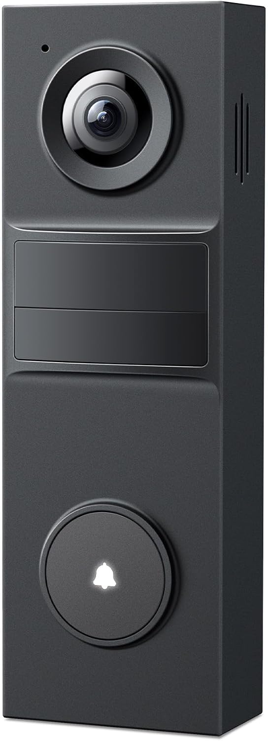 2K Wireless Smart Video Doorbell with 160° Ultra-Wide View