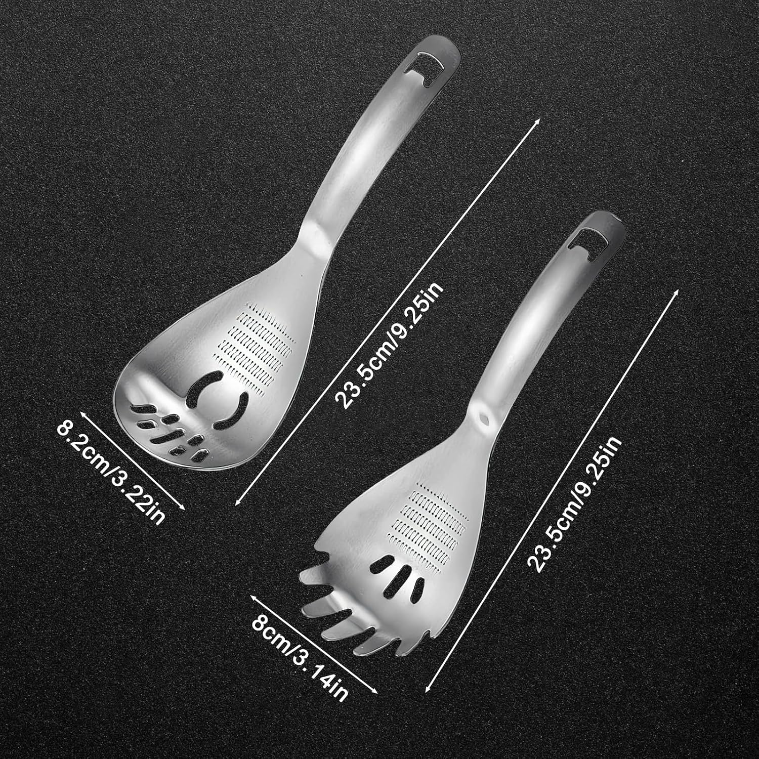 Stainless Steel Kitchen Spoon, 2025 New Multipurpose Grinding Spoon Strainer Spatula Cooking Spoon, Kitchen Utensils Set Grinding Spoon Garlic Grater, Home Kitchen Gadget (Grinding Spoon 1pcs) - Image 2