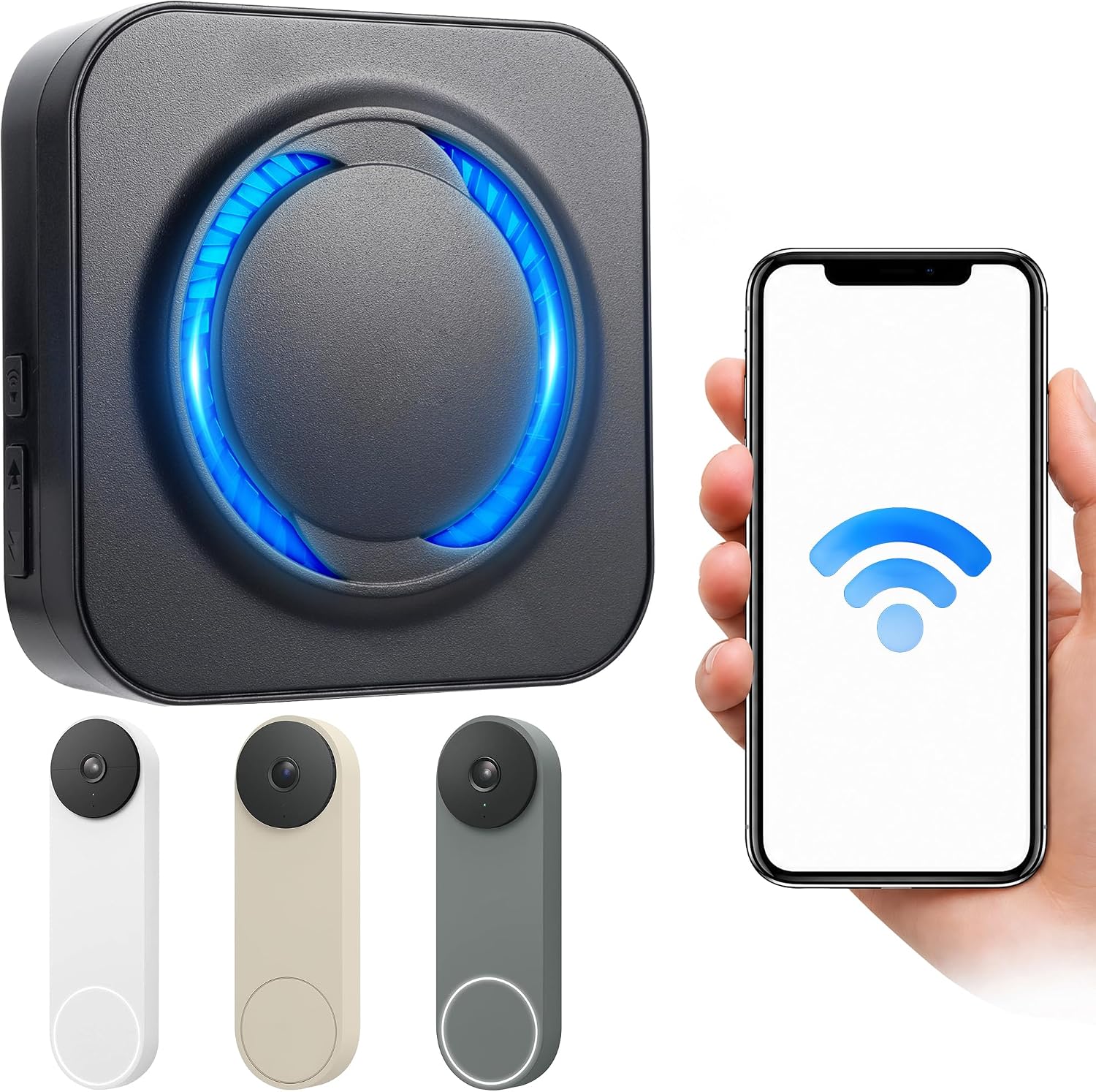 Wireless Smart Doorbell Chime for Video Doorbells