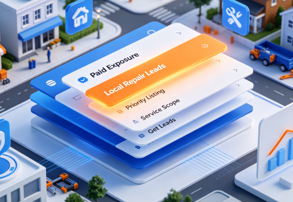 Paid Exposure on Local Skilled Trades Directory to Capture Local Repair Leads