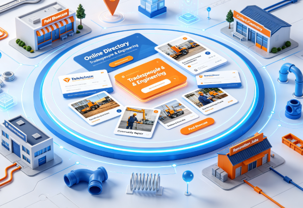 Online Directory for Local Tradespeople & Engineering Services | Paid Showcase Service to Help You Secure Community Repair & Renovation Jobs