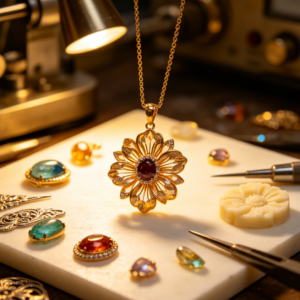 Exclusive creative jewelry production