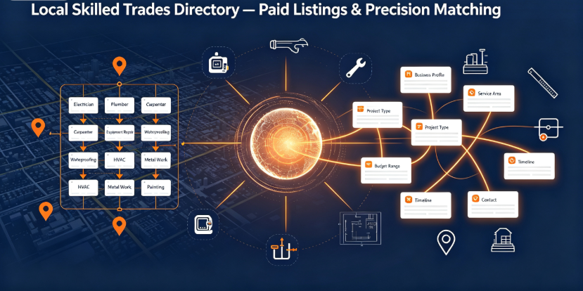 Paid Listing Slots in Local Skilled Trades Directory – Precision Matching for Local Jobs